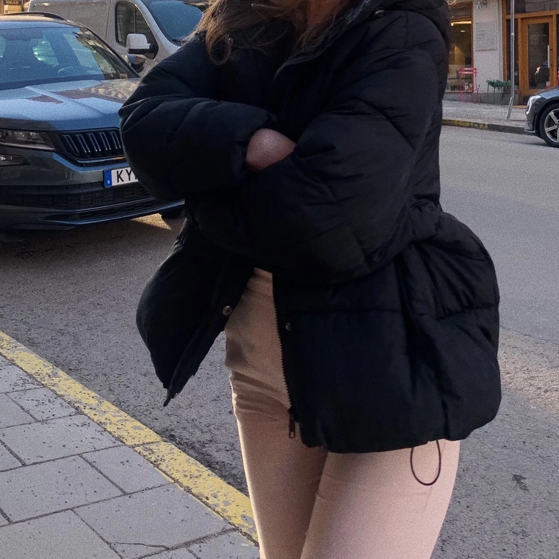 Långa linnebyxor/kostymbyxor - 90