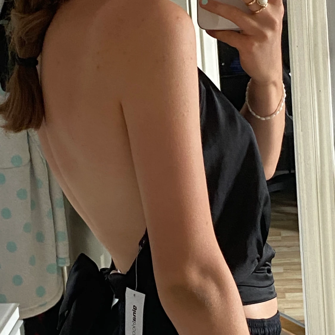 Topp med öppen rygg - 90