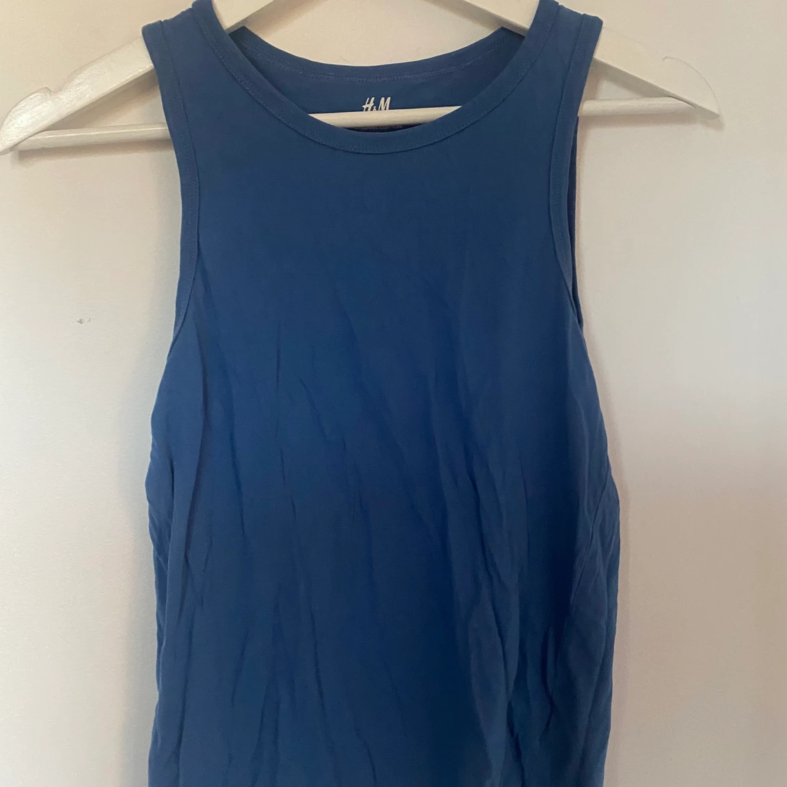 Gulligt blått linne - 91