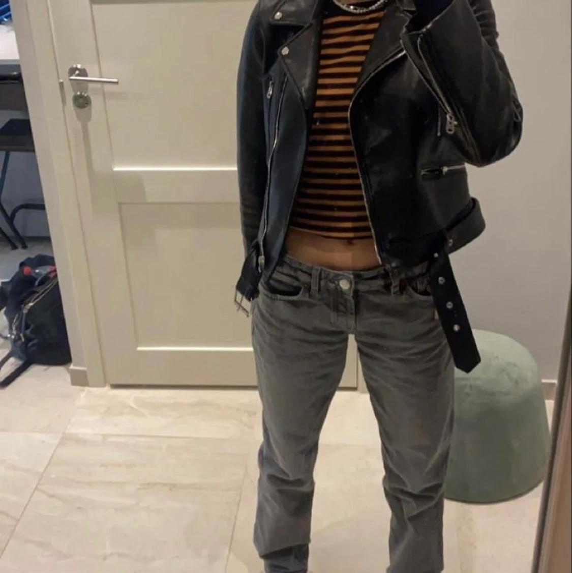 Zara skinnjacka  - 90