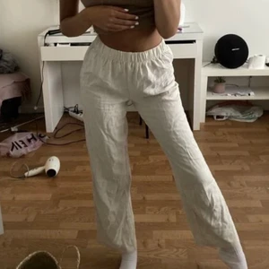 Linnebyxor - Linnebyxor, använda en gång. För korta, är 172cm! 