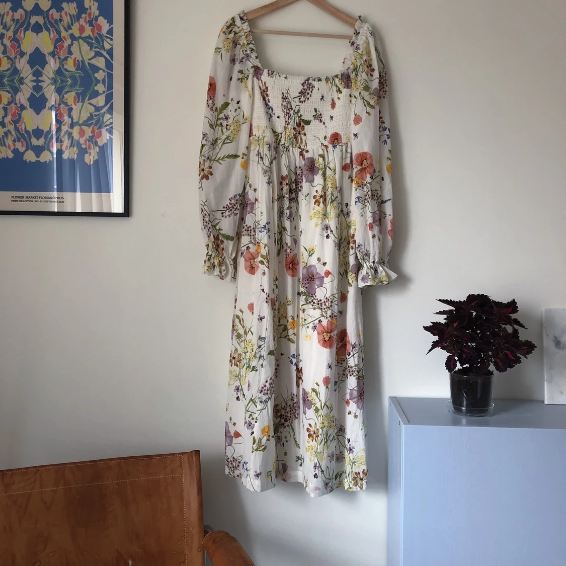 Klänning med smock - 90