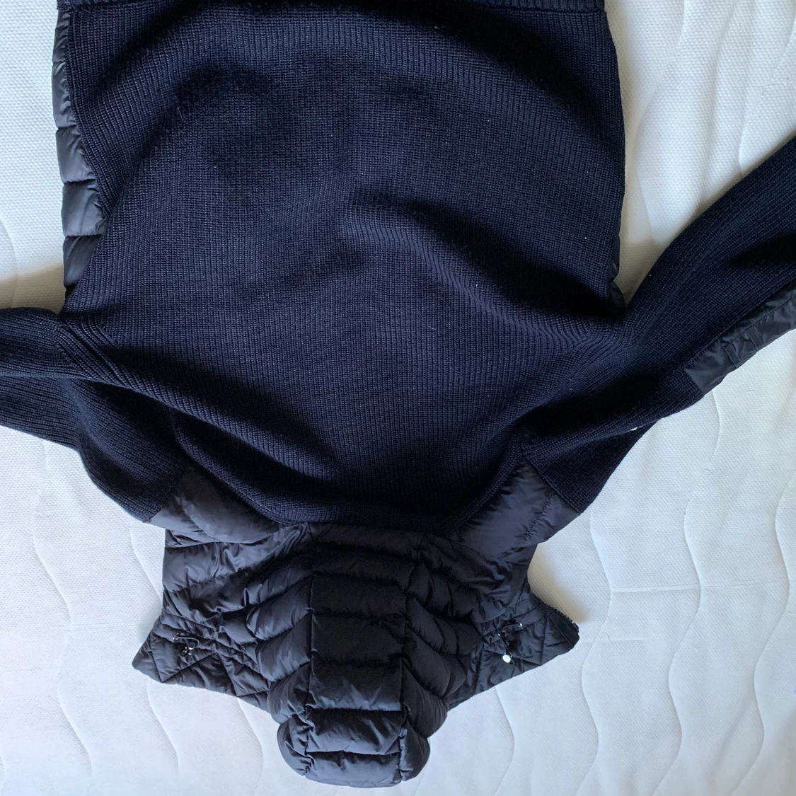 Moncler Tricot Panelled Jacket,Storlek M - 91