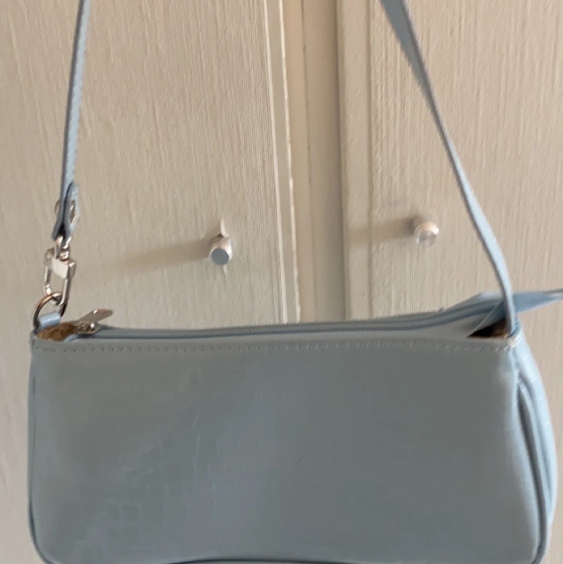 Blå axelväska - 90