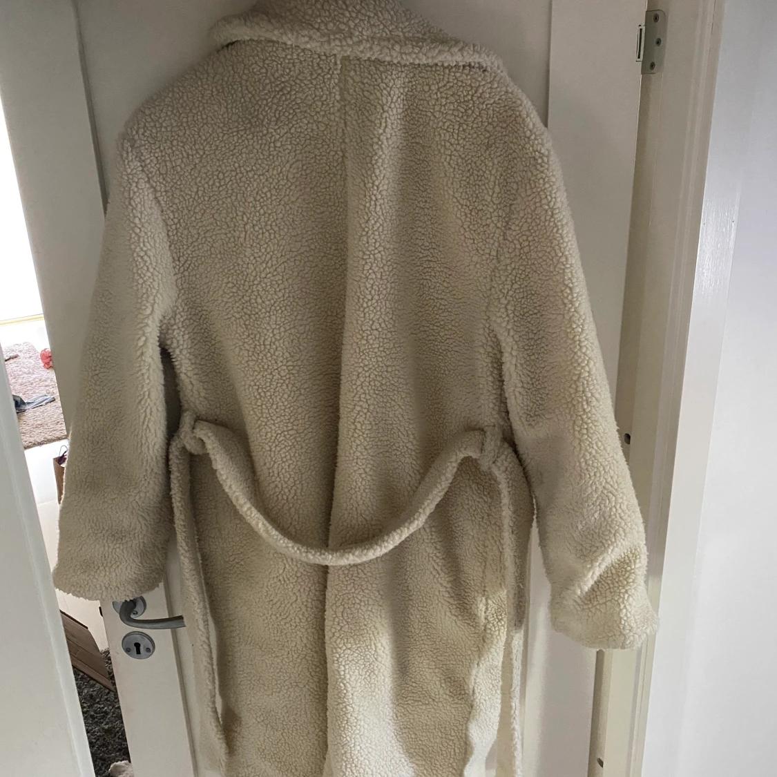 Nelly Long Teddy Coat - 90