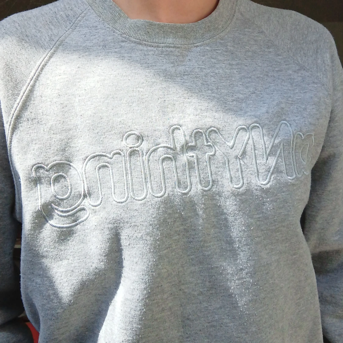 Anything collagetröja stl M - 91