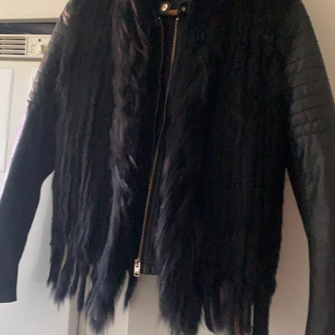 Äkta pälsväst storlek 36  - 91