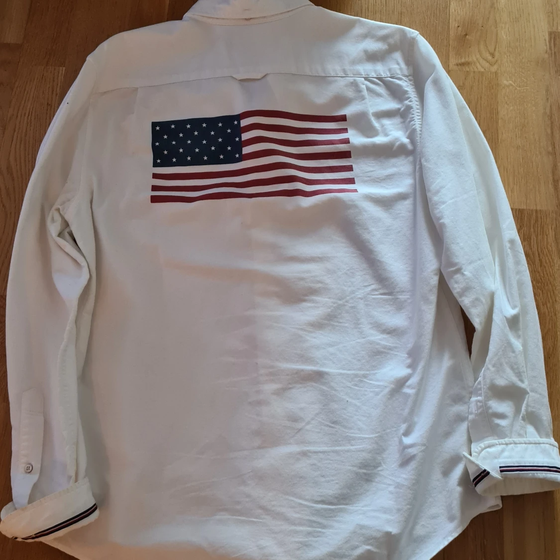 Vit Gant skjorta stl L