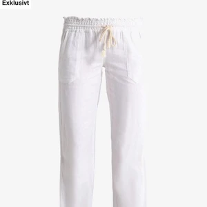 Linne byxor  - INTRESSEKOLL. Kollar på hur många som är intresserade på dessa super snygga linne byxor i st xs. Dom är slutsålda på zalando.  Köpte dom för någon vecka sedan men är inte 100 på om jag vill behålla. För egna bilder kom privat