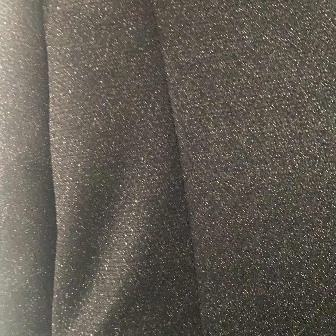 Svart oversize kavaj med glitter - 91