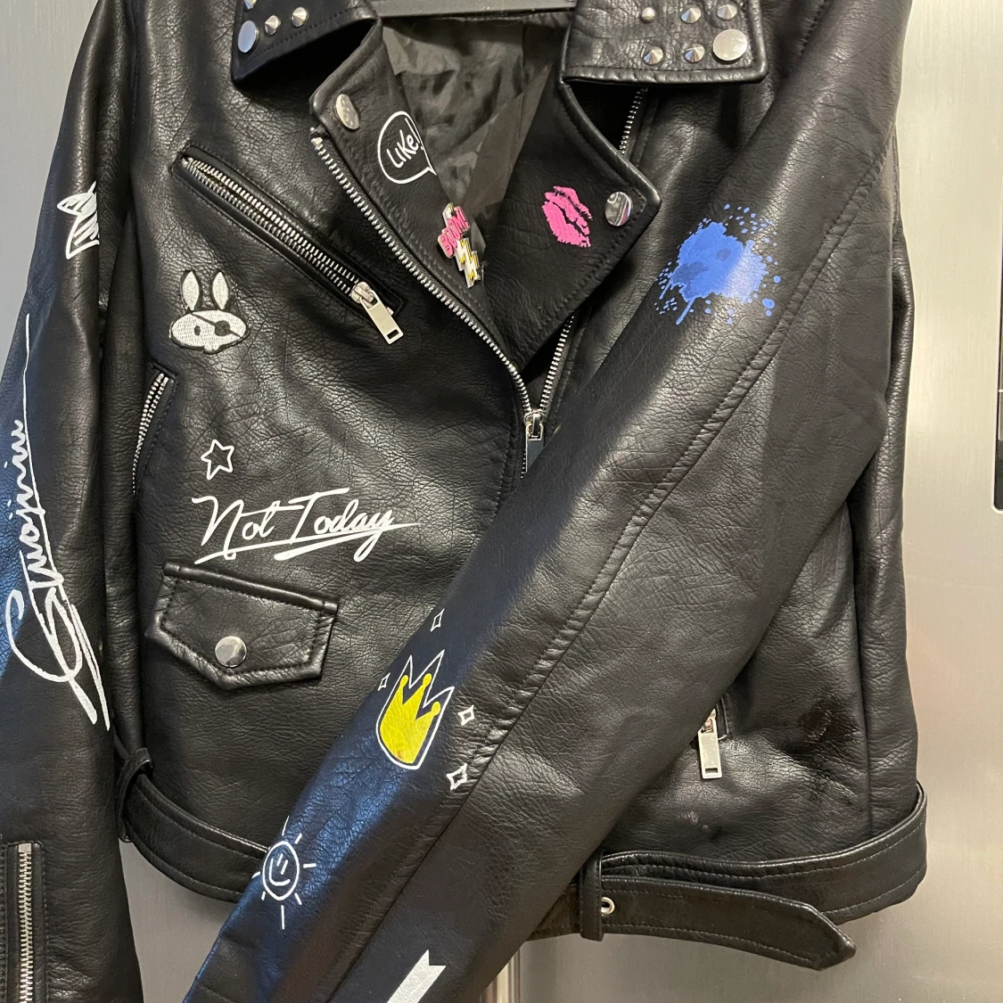 Snygg skinnjacka - 90