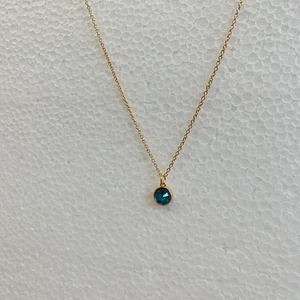 Guld halsband diamant - .