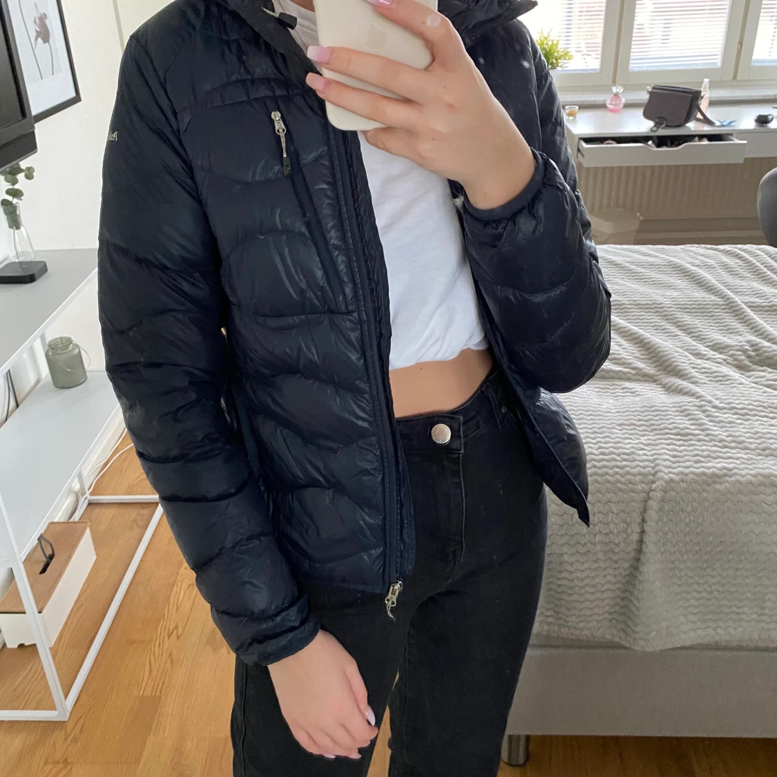 Peak performance jacka, mörkblå