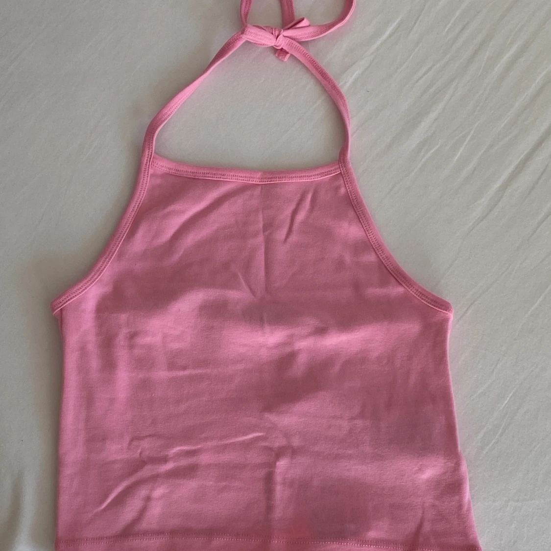 rosa halterneck linne - 90