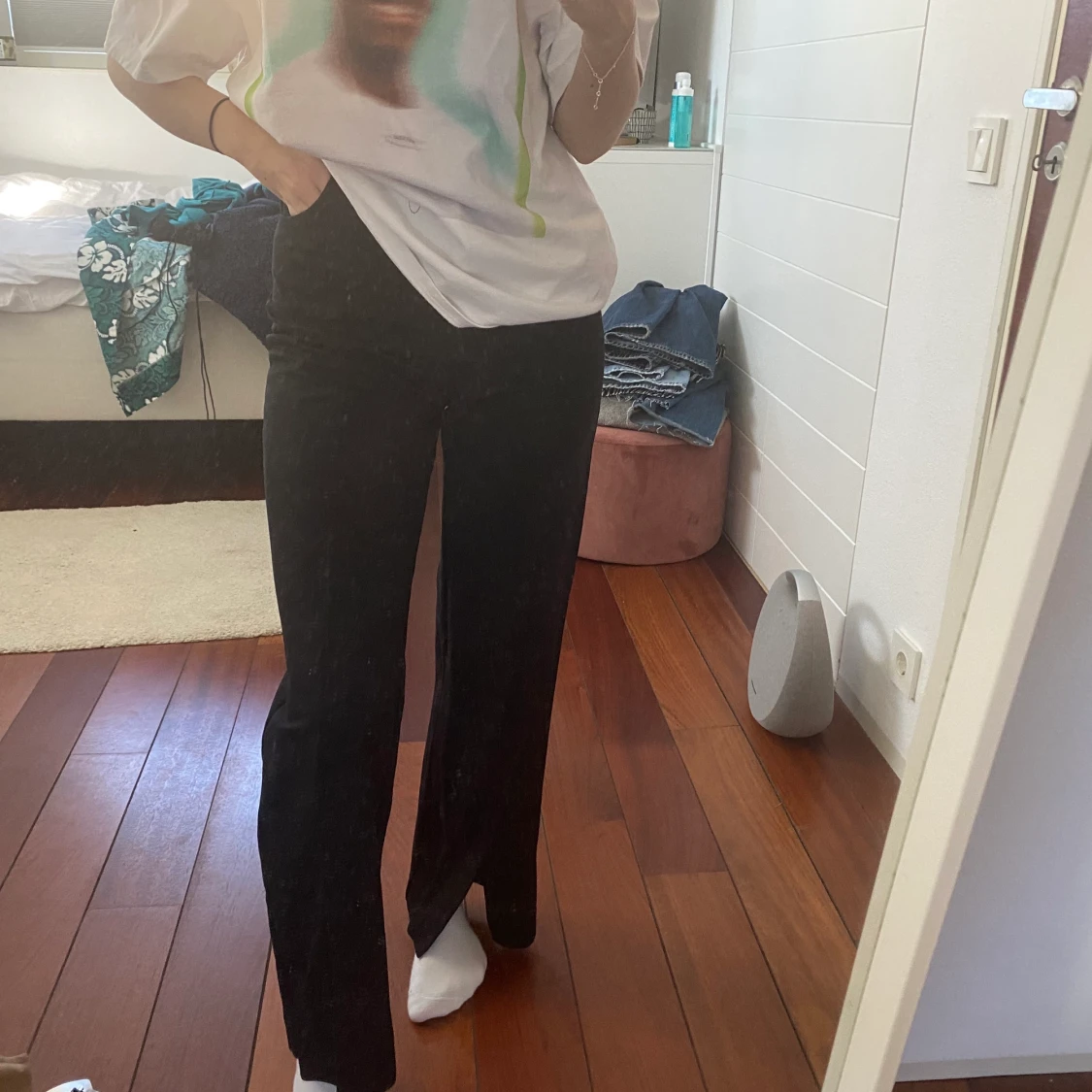 Byxa med slits där nere  - 90