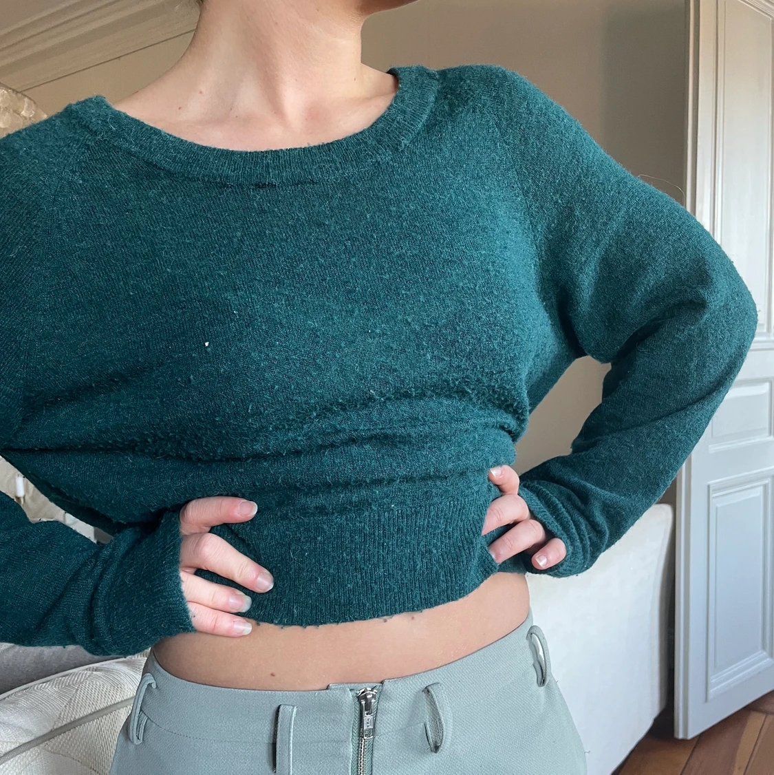 Samsøe samsøe stickad tröja 