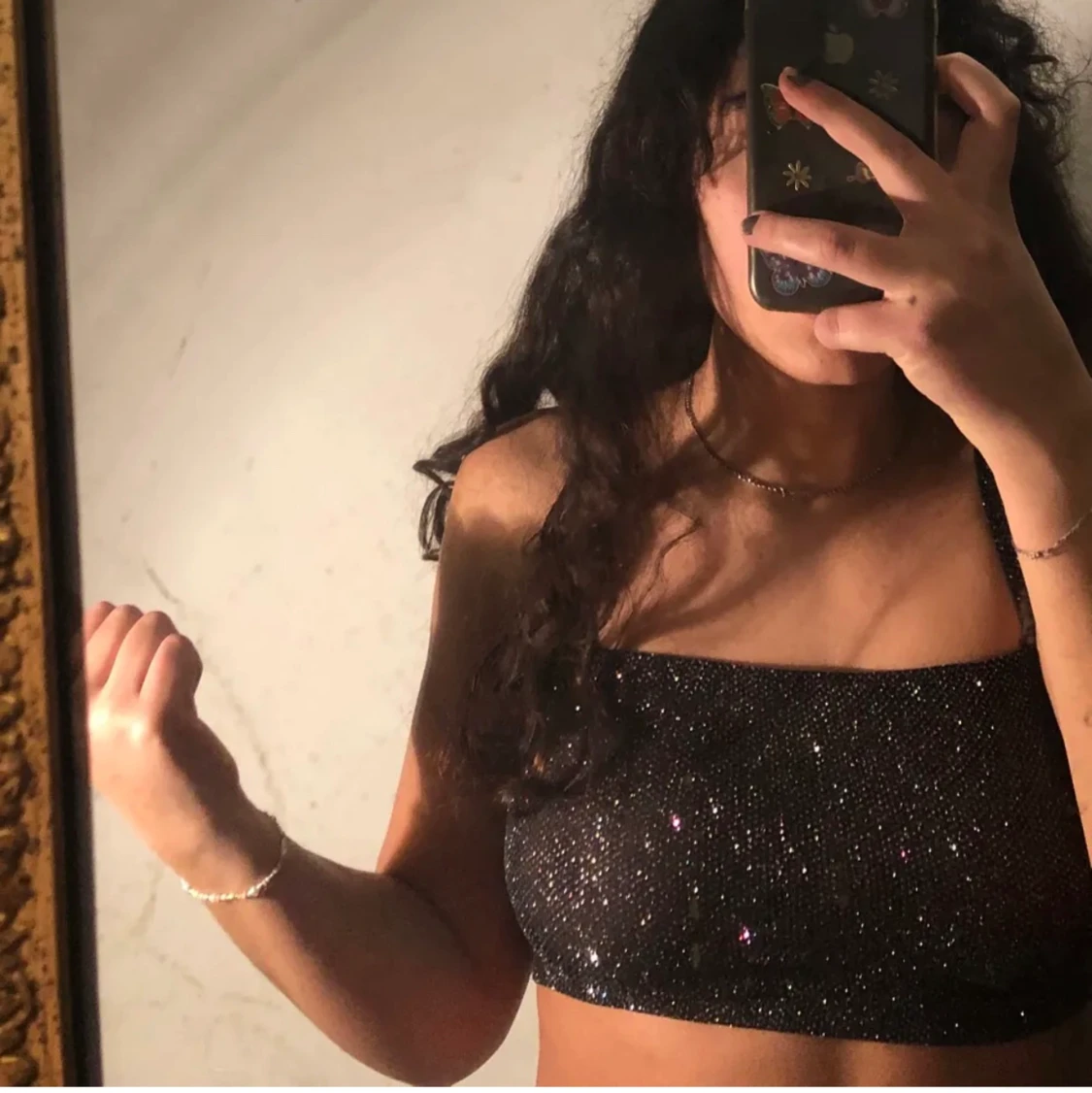 Kort glittrigt linne!✨✨✨