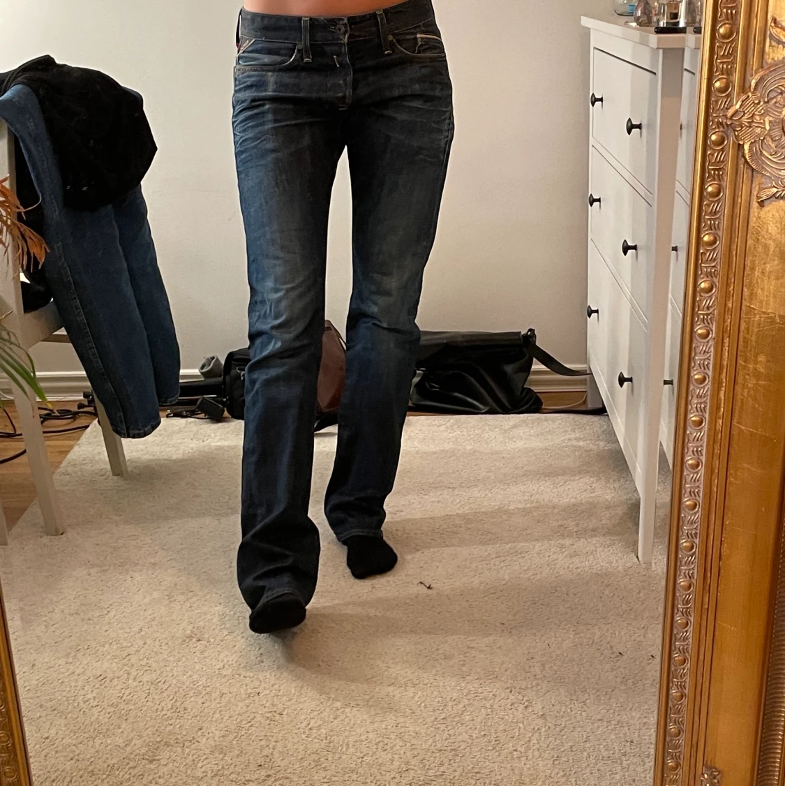 Lågmidjade replay jeans - 90