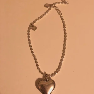 Halsband hjärta - Silverhjärta