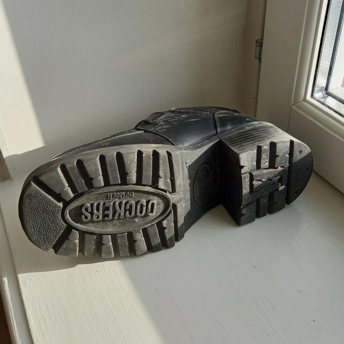 vintage läderskor Dockers - 91