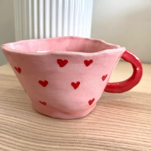 Mugg - Hemmagjord mugg inspiration från pintrest, fyller upp 200-250 ml❣️❣️