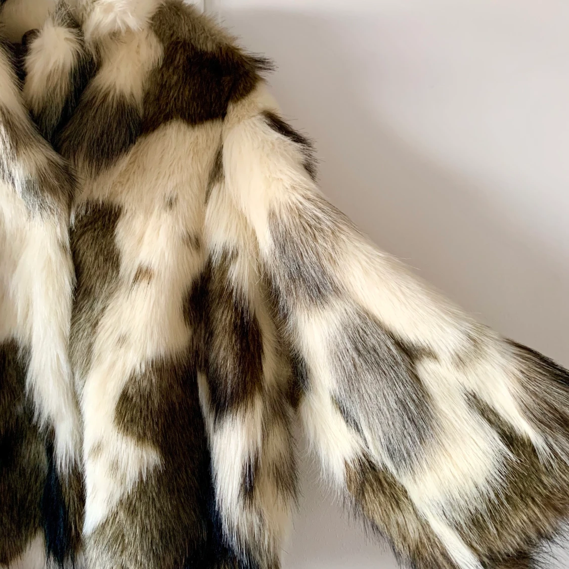 Pälsjacka fejk strl M  - 90