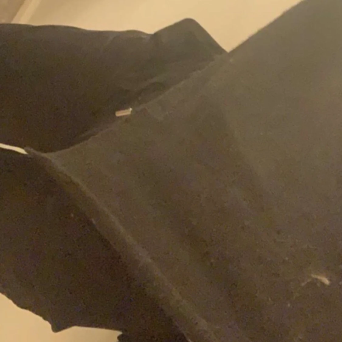 Poncho svart basic - 90