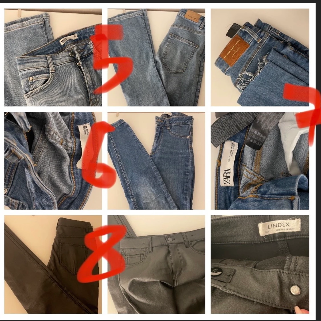 Byxor se bild och strl  - 90