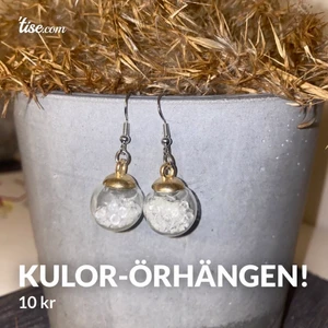 Kulor-örhängen! - Kulor-örhängen gjorda utav mig Ellen!                                   10 kr + 13 kr frakt!                                                                 (KÖP 4 PAR= FRAKTFRITT!) ❤️