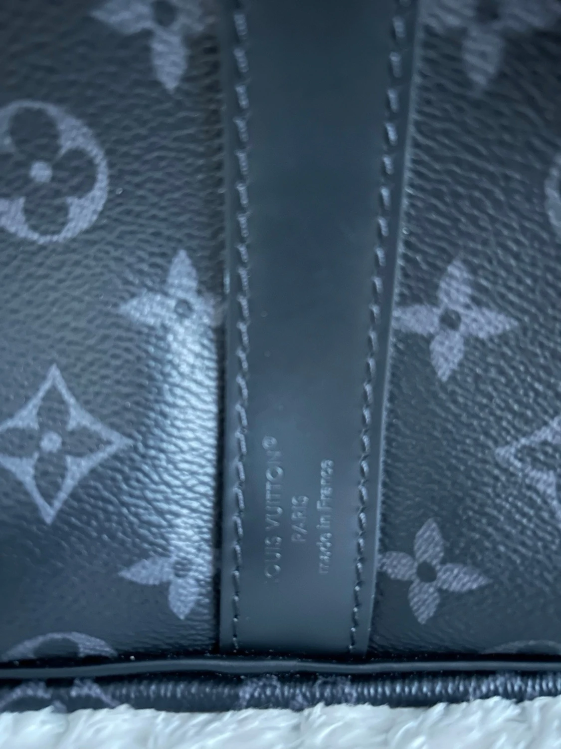 Louis Vuitton svart monogram resväska - 3