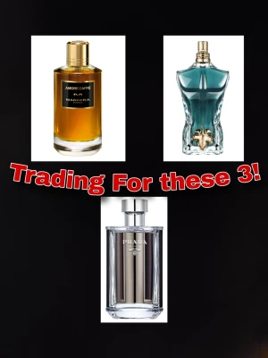 Letar Efter Att Byta För Dessa! - (Behöver inte Prada L'homme längre) Kan byta mot något på min profil. Har också Lattafa Khamrah och Atlantis Extrait, kan byta mot 1 eller flera parfymer