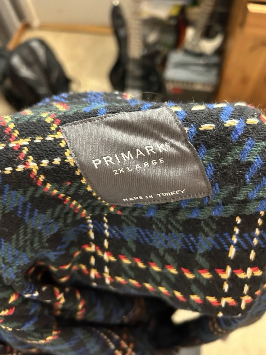 Rutig overshirt från Primark - 1