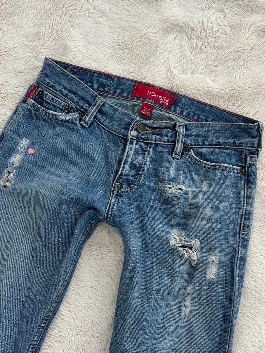 Hollister lågmidjade jeans  - 1