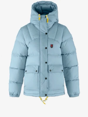 Ljusblå dunjacka från Fjällräven - Säljer min jätte mysiga fjällräven jacka som är som ny❤️❤️Köpt för 7499 på Fjällräven. Man håller sig riktigt varm och fryser inte i det kalla vintervädret! postar samma dag eller dagen efter köpet( möts också upp nära där jag bor). Skriv om frågor eller egna bilder ❤️(har lappar och kvitto)