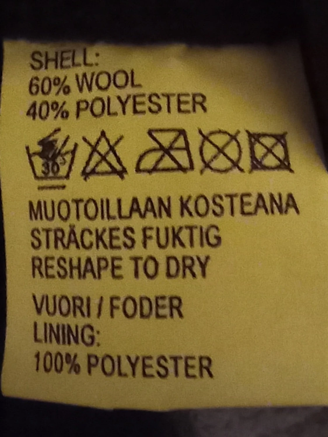 Svart mössa från Shaman - Storlek 56  - 5