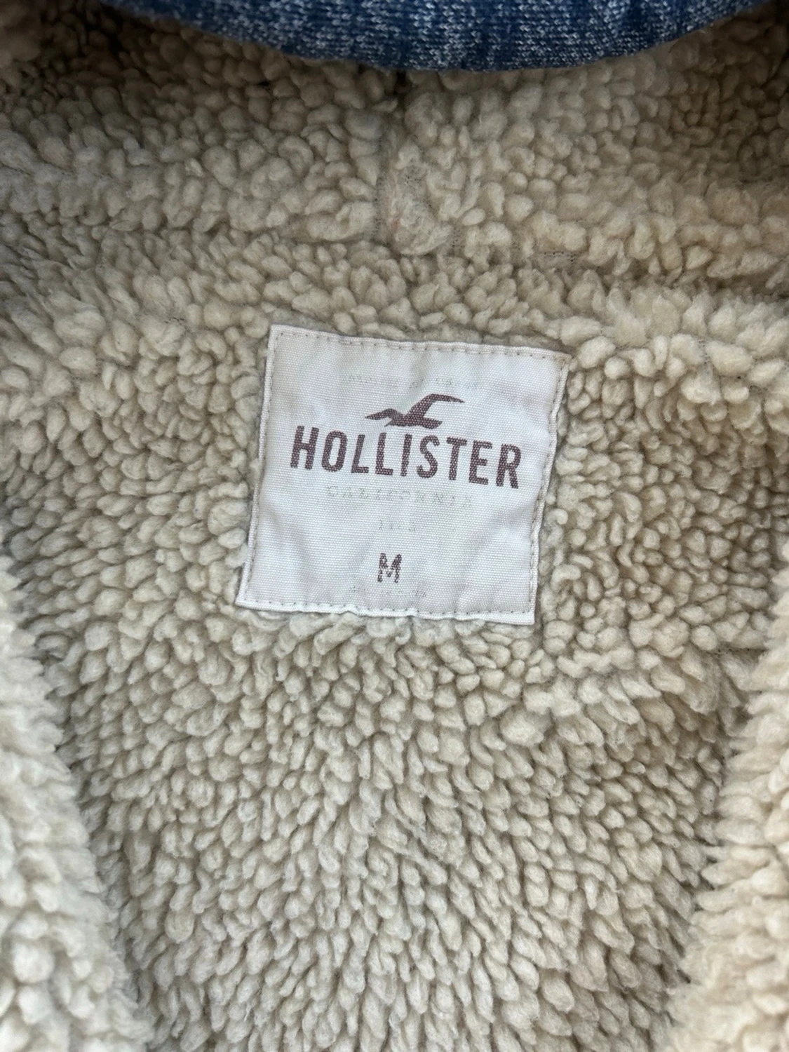 Hollister zip hoodie med foder  - 5