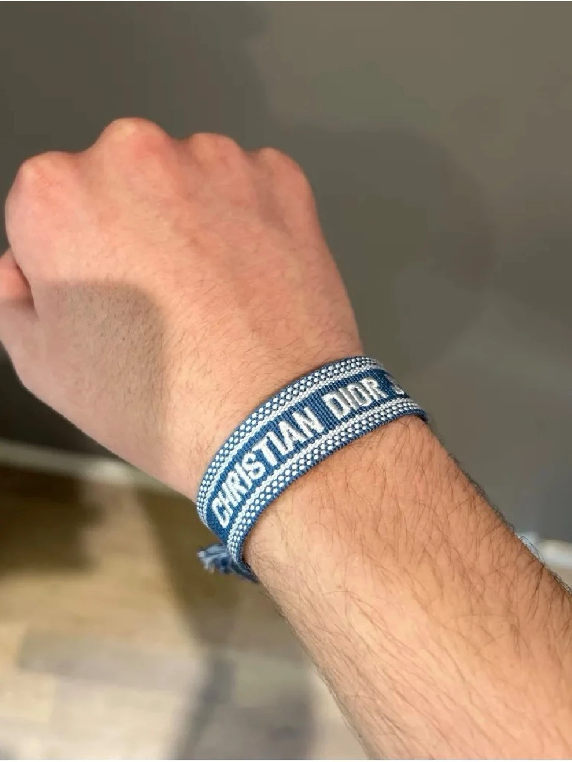 Blå dior armband - 1