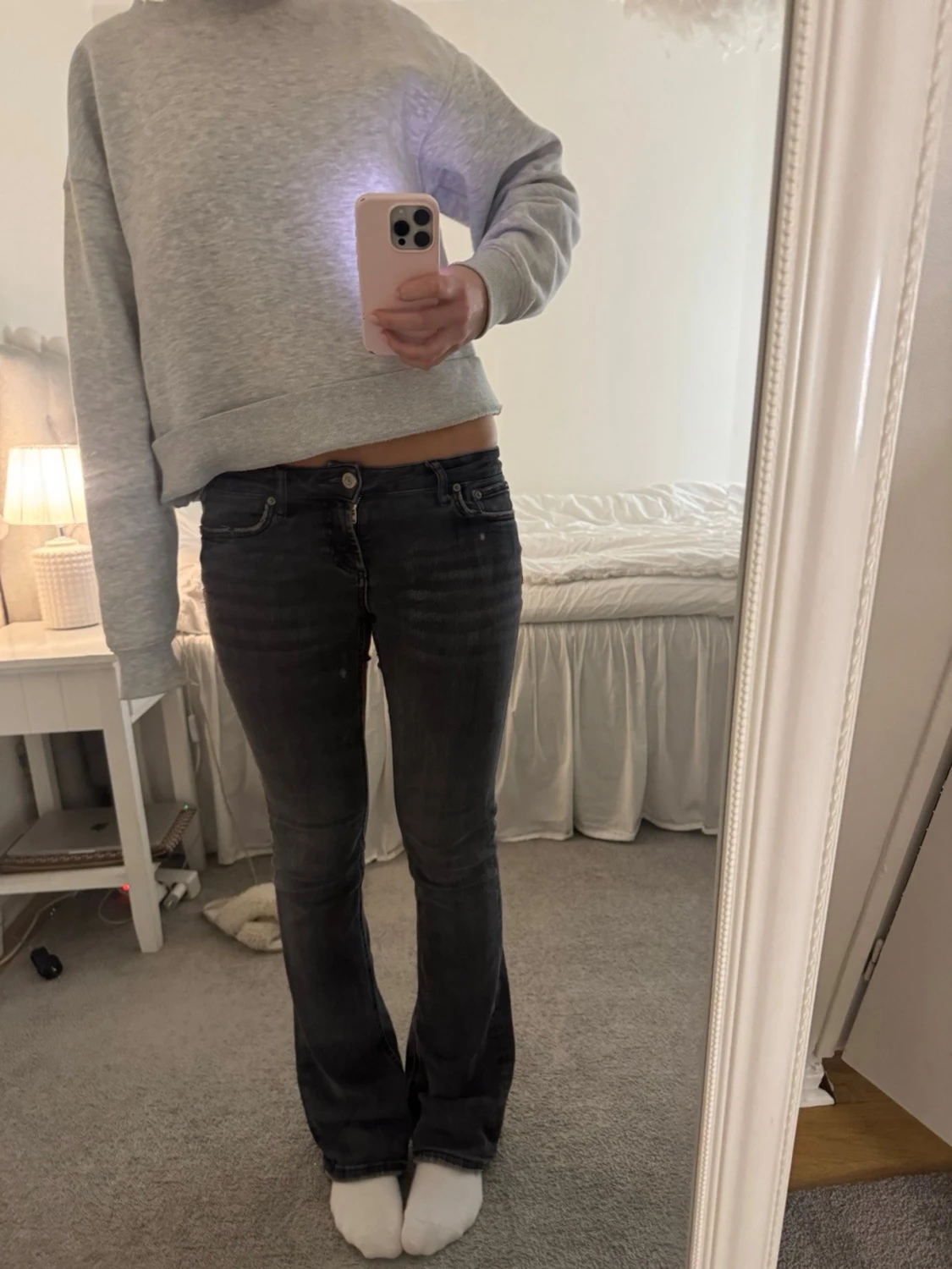 Lågmidjade jeans - 2