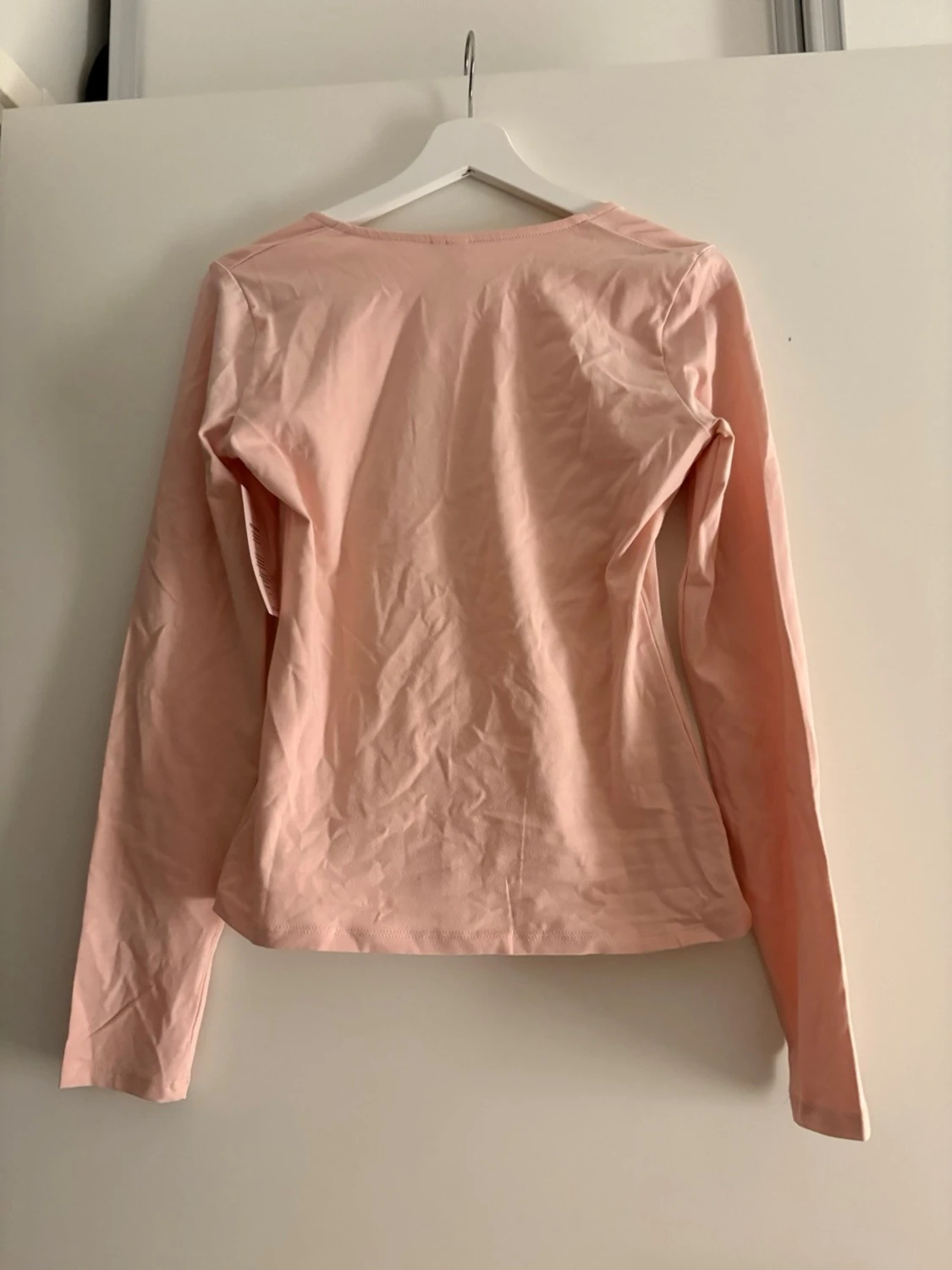 Ljusrosa långärmad topp från Nelly - 4