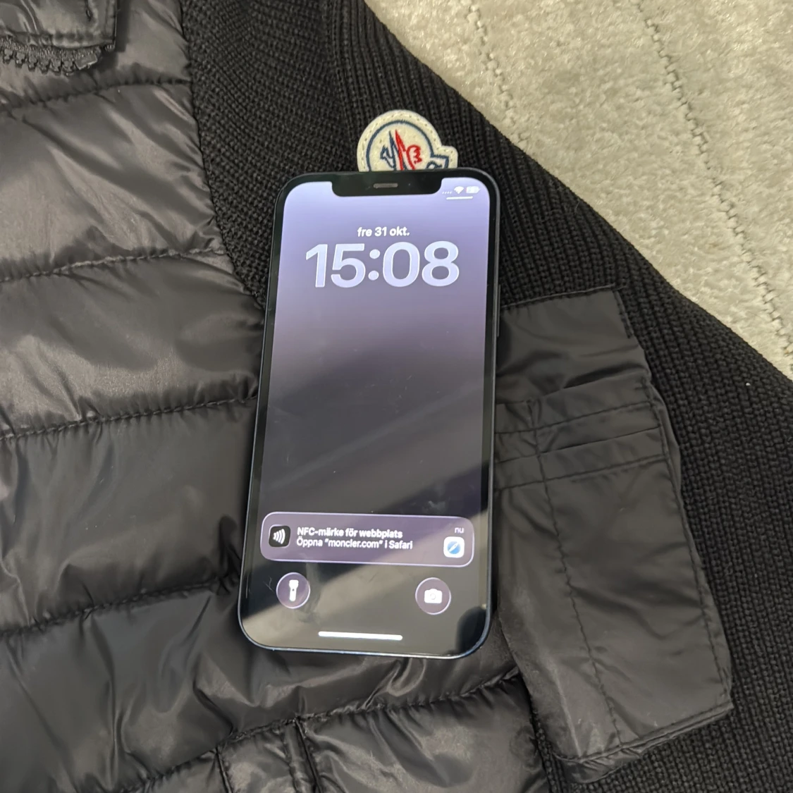 Svart cardigan från Moncler  storlek M/2 - 1