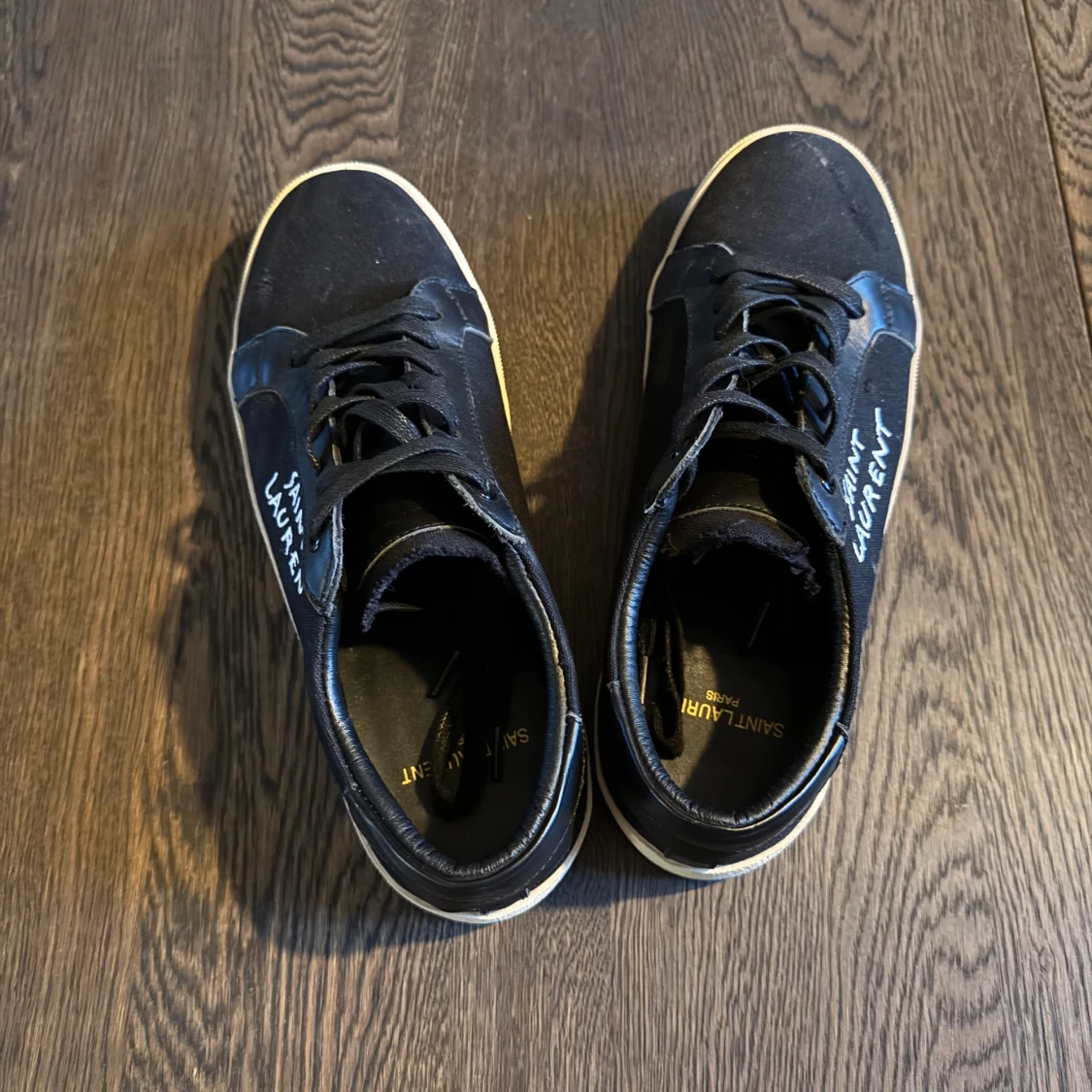 Svarta Saint Laurent sneakers - 1