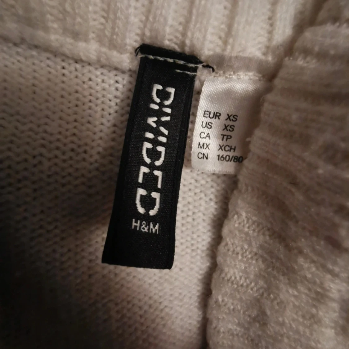 Vit kofta från H&M Divided XS - 1