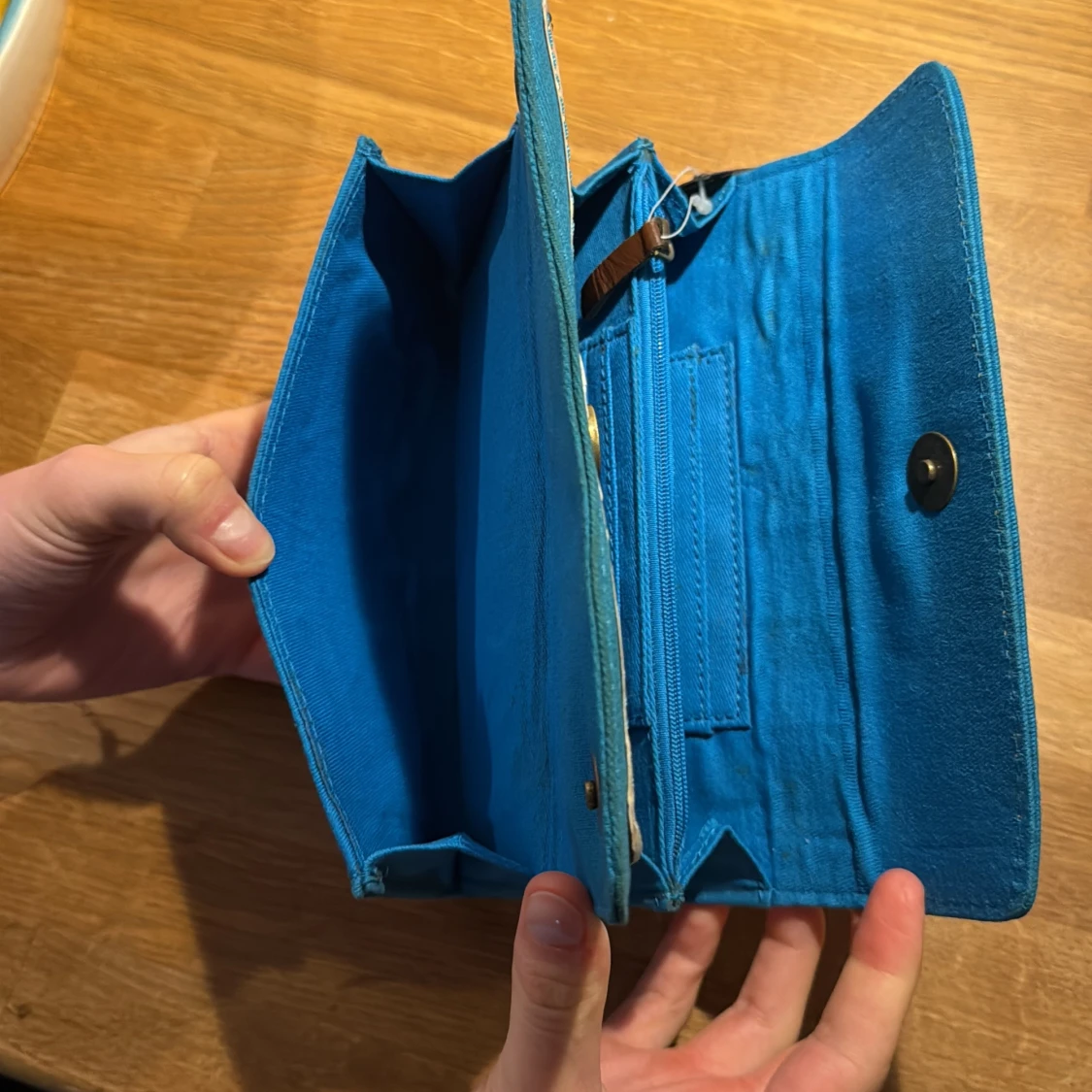 Stor Blå Plånbok - 3