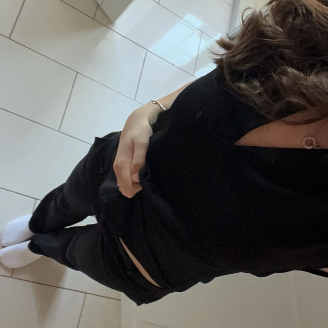 Svarta kostymbyxor - 1