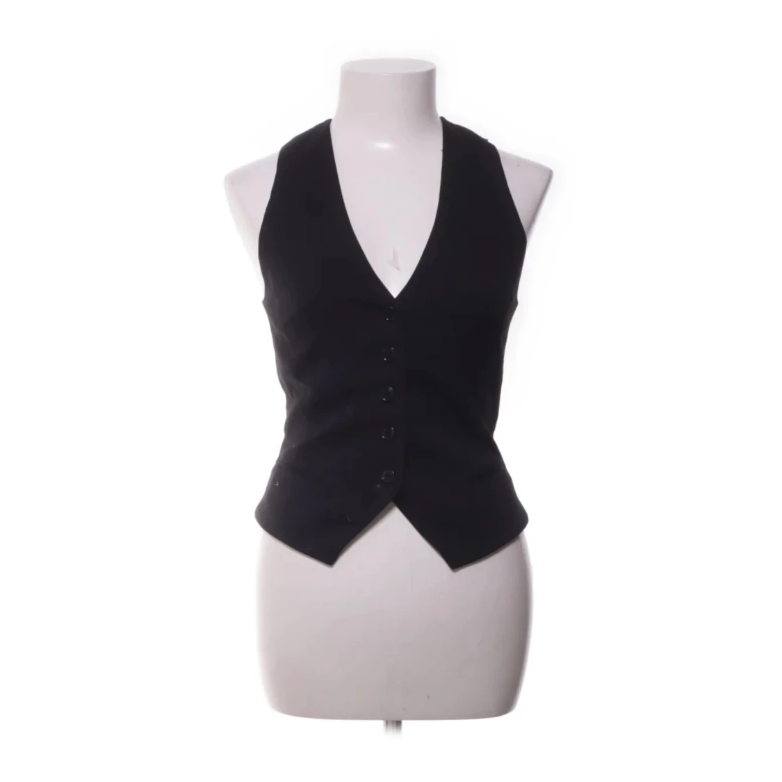 Svart kostymväst från H&M, storlek 34
