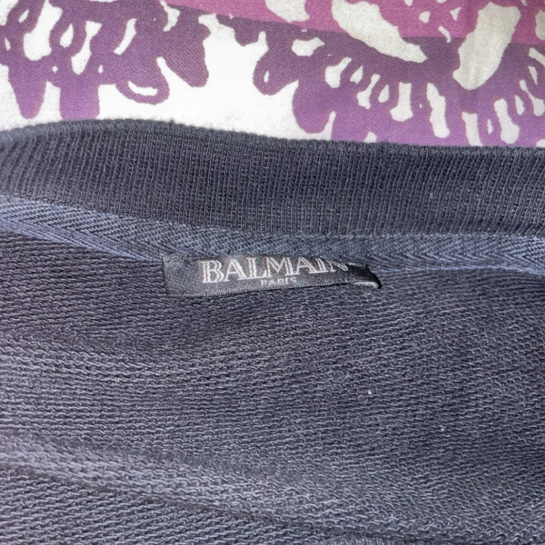 Svart sweatshirt från Balmain Paris - 2