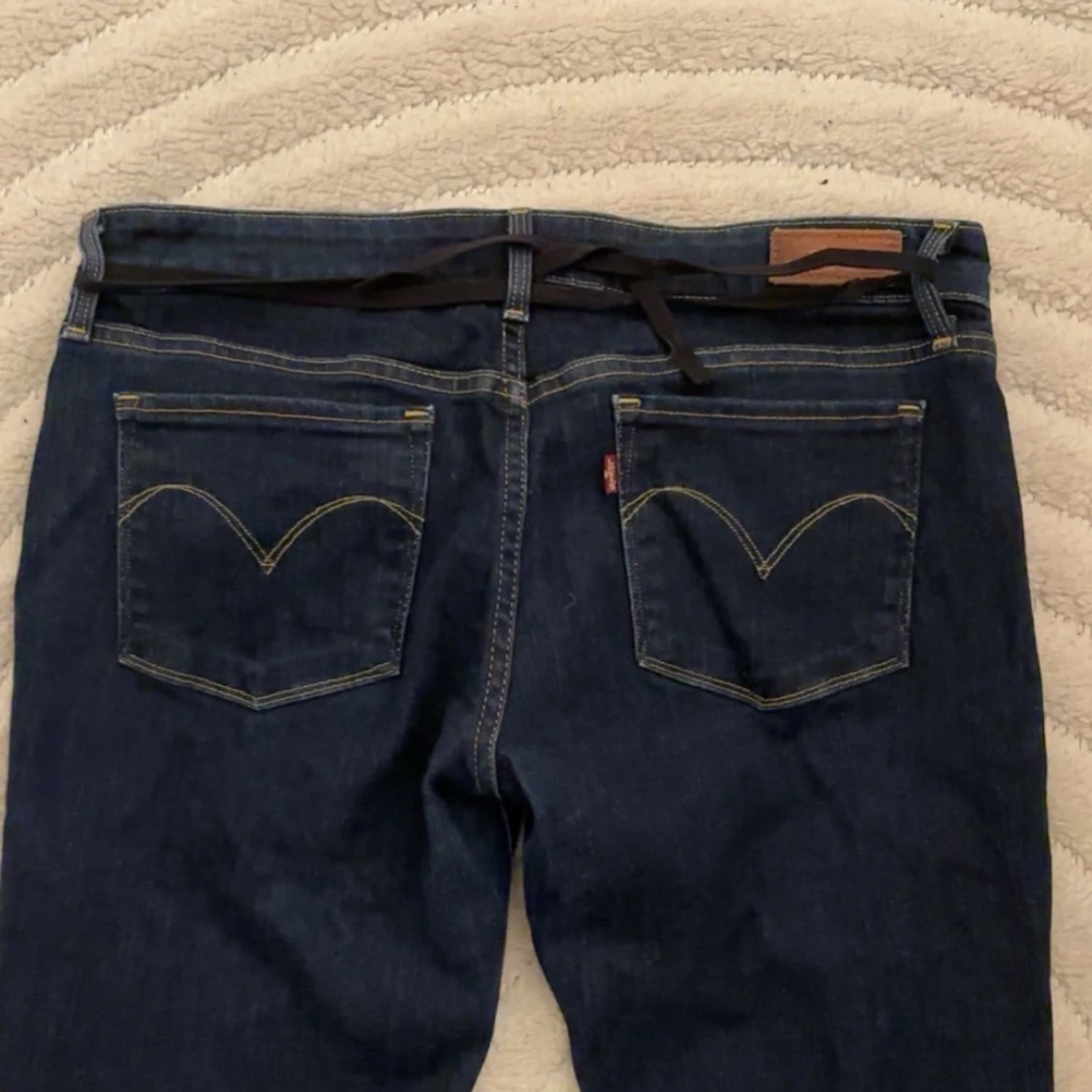 Levi's Straight Leg Jeans mörkblå - 3