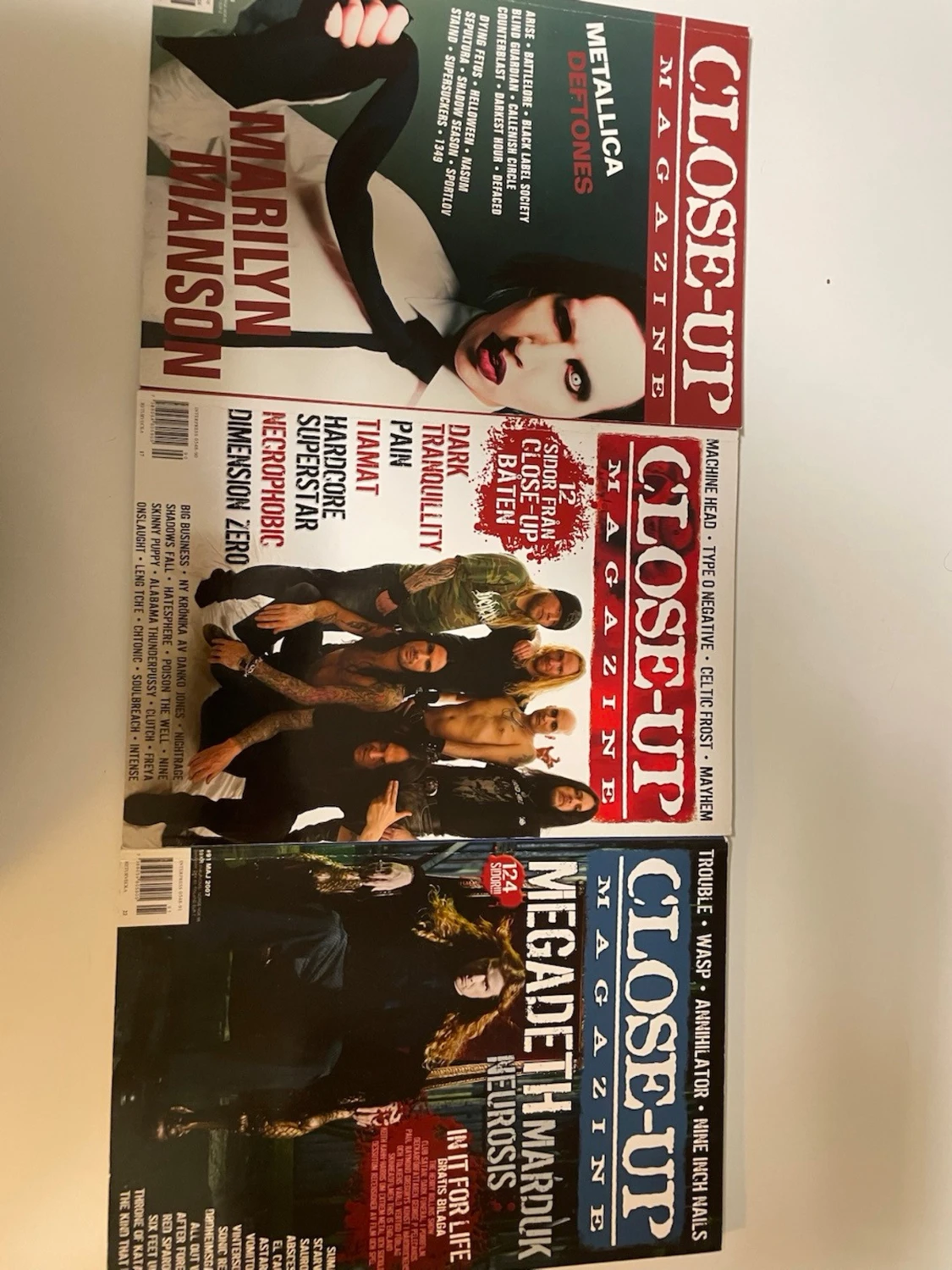 Close-Up Magazine (3 nummer)