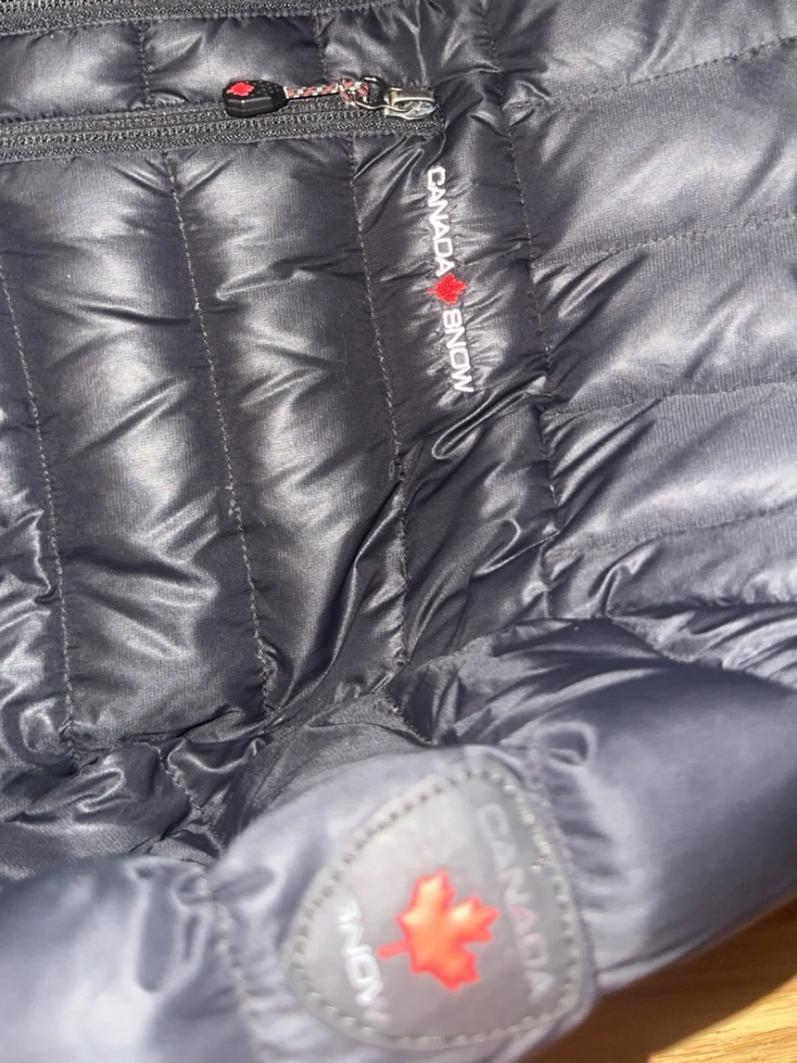 Svart dunjacka från Canada Snow - 1