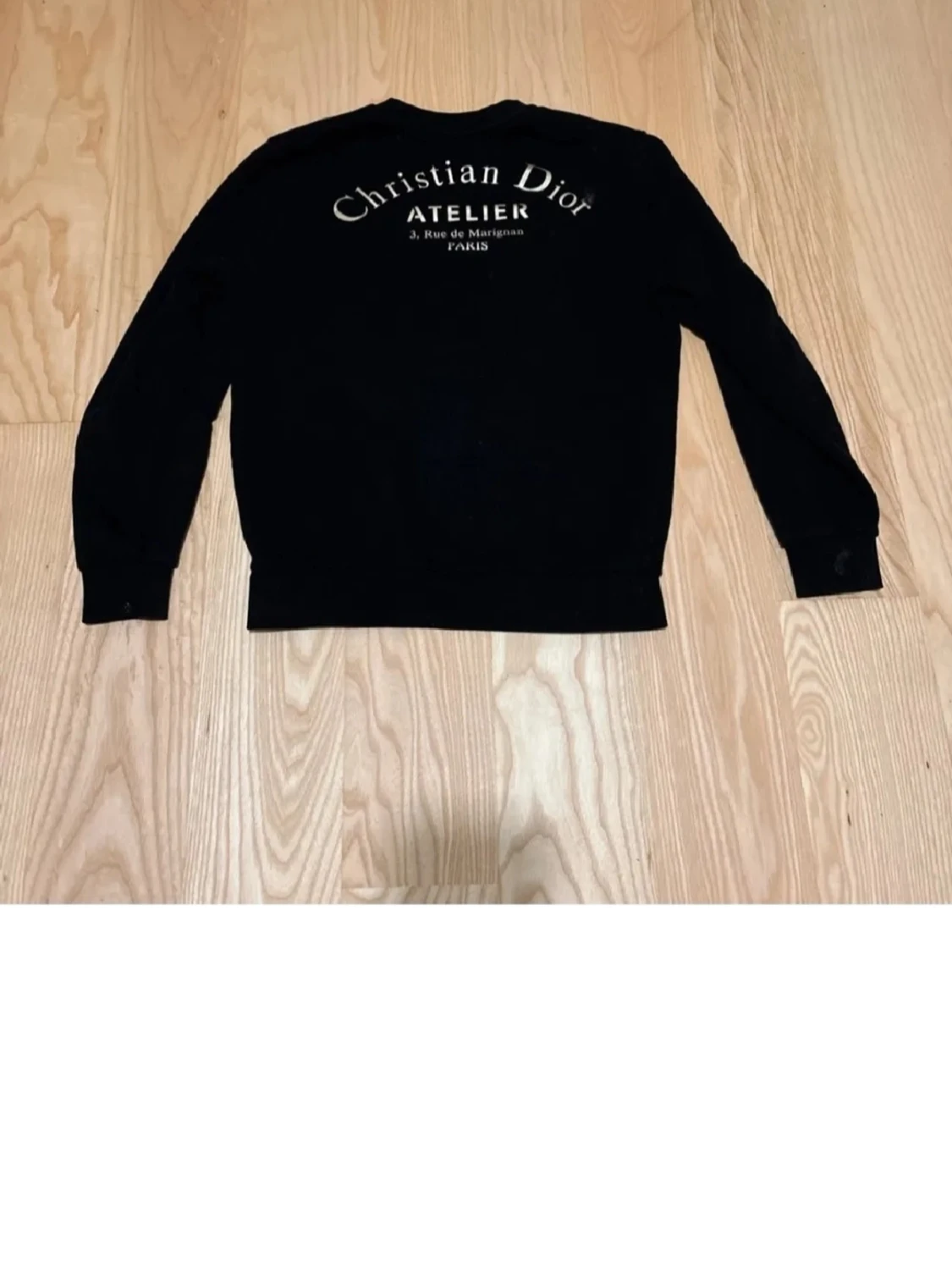 Svart sweatshirt herr storlek S - 1